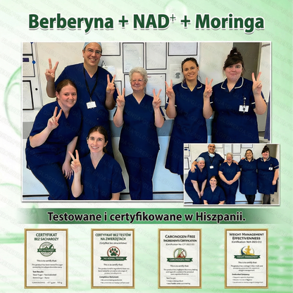 Oficjalny Sklep | ✅𝑮𝑳𝑶𝐑𝐄𝐍𝐃𝘼® Moringa · Berberyna × NAD+ 10-w-1 Zaawansowany nano plaster z mikroigłami (tylko raz dziennie, widoczne efekty już po 7 dniach) ✅Dla osób z otyłością, luźną skórą, cukrzycą oraz problemami stawowymi
